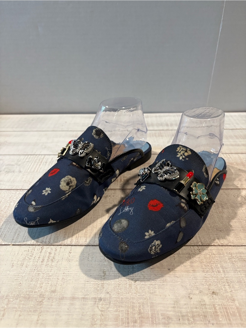 Libby Edelman PAIGE Charmed Mules sz 7.5